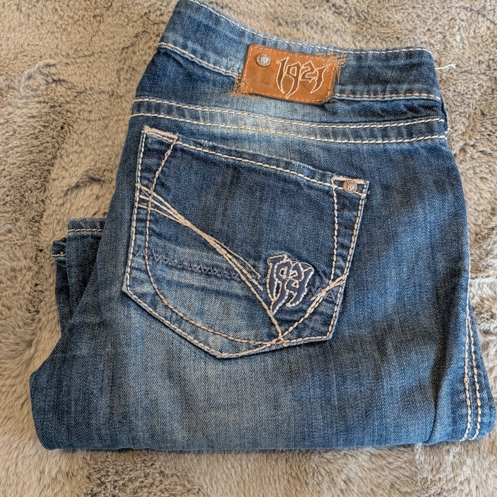 1921 Western Glove Works Denim Jeans Size 29 Inseam 33